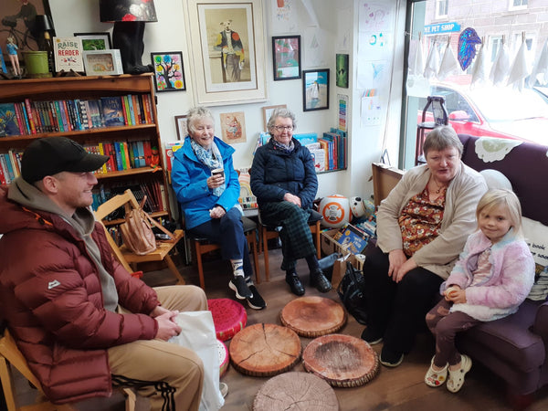 Storytelling at But n Ben Bookshop, Stonehaven