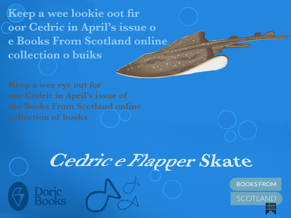 Cedric Features in Books fae Scotland